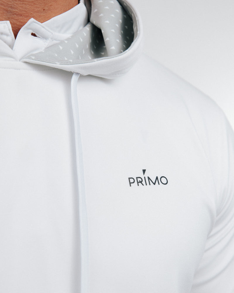 White Golf Hoodie