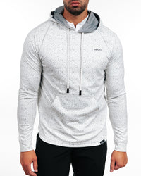 Speckled White Golf Hoodie