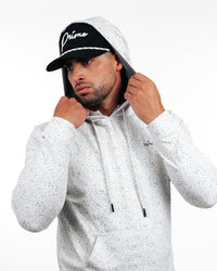 Speckled White Golf Hoodie