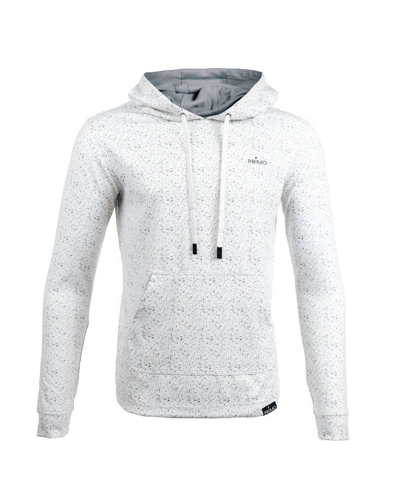 Speckled White Golf Hoodie