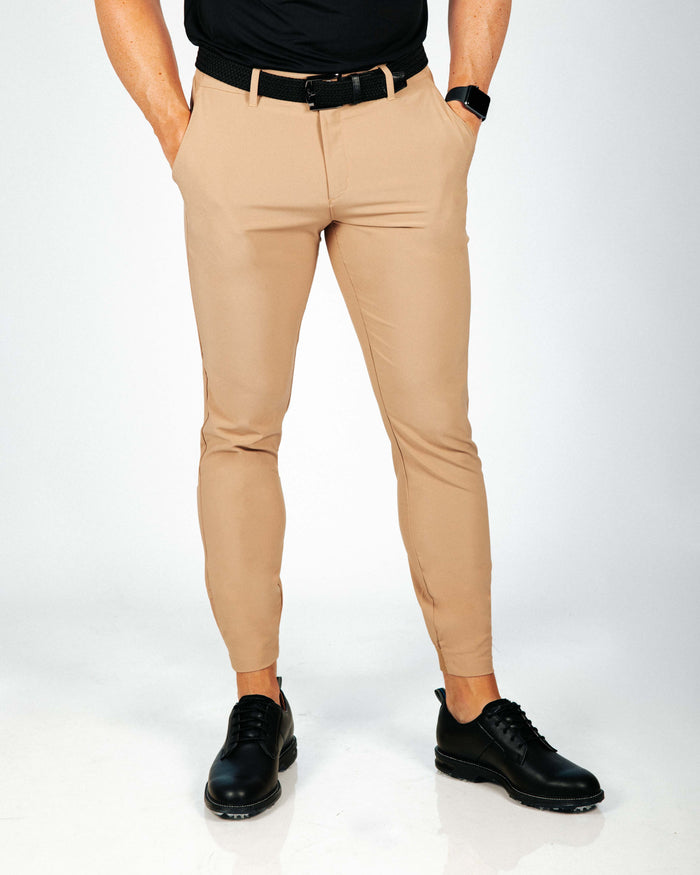 Men's Khaki Golf Jogger