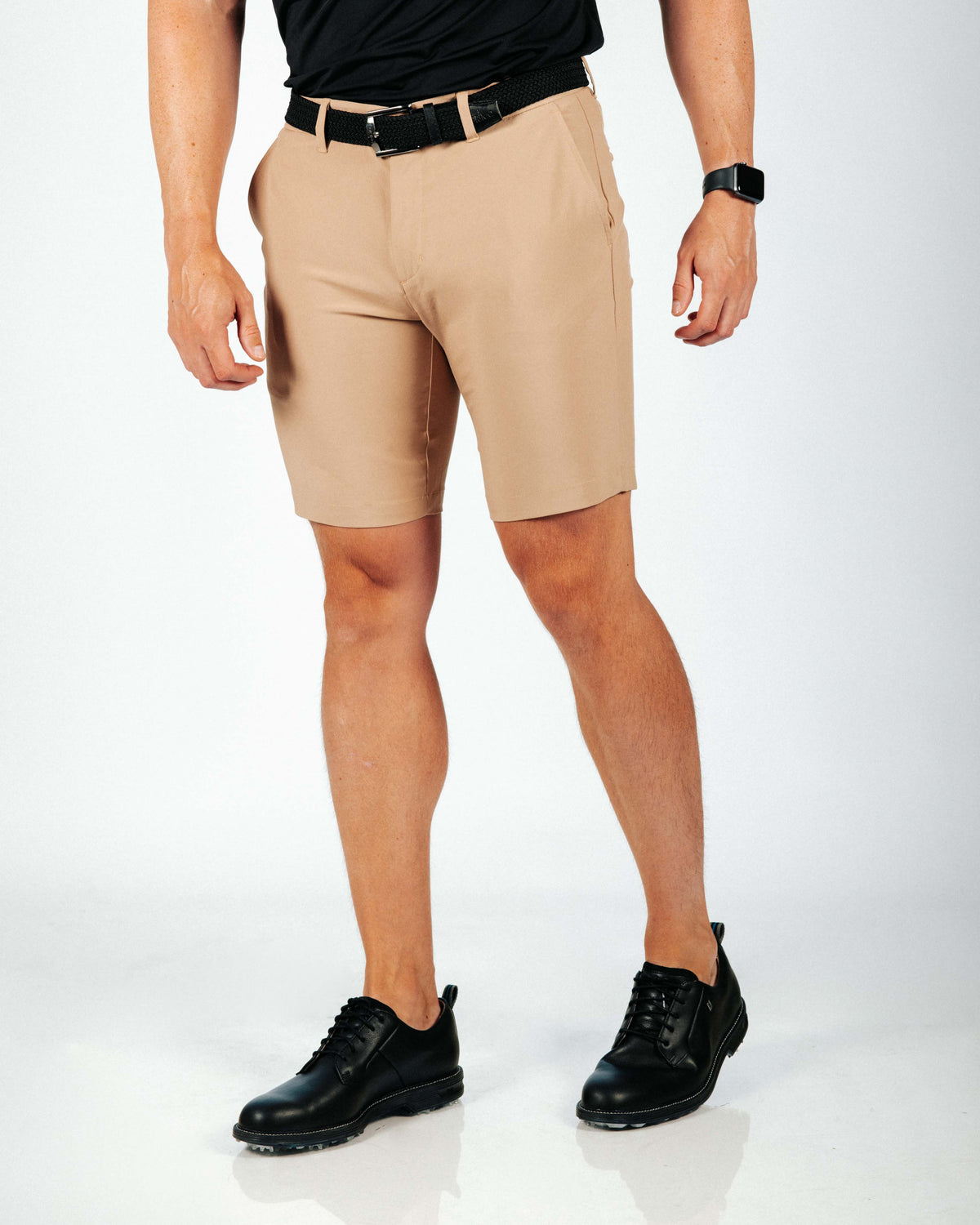 Men's Khaki Golf Shorts