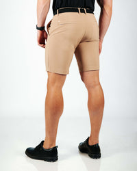 Men's Khaki Golf Shorts