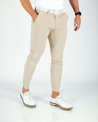 Men's Light Khaki Golf Jogger