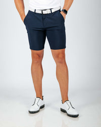 Men's Navy Blue Golf Shorts