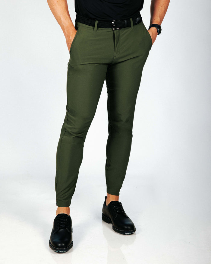 Men's Olive Golf Jogger