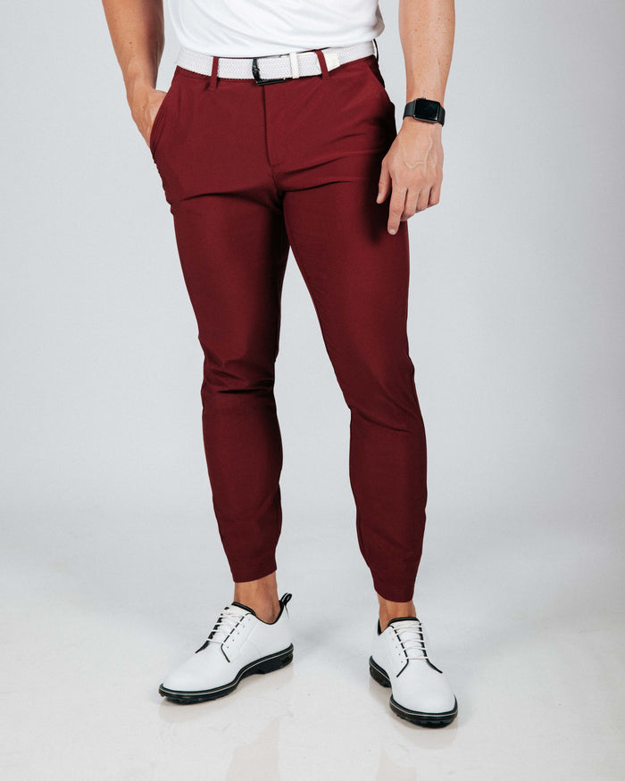 Men's Wine Golf Jogger