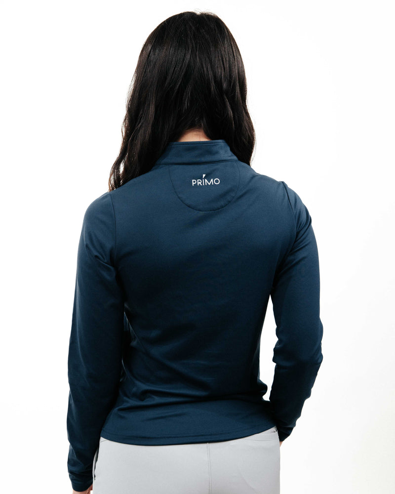 Women's Navy Quarterzip