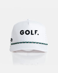 White GOLF Hat