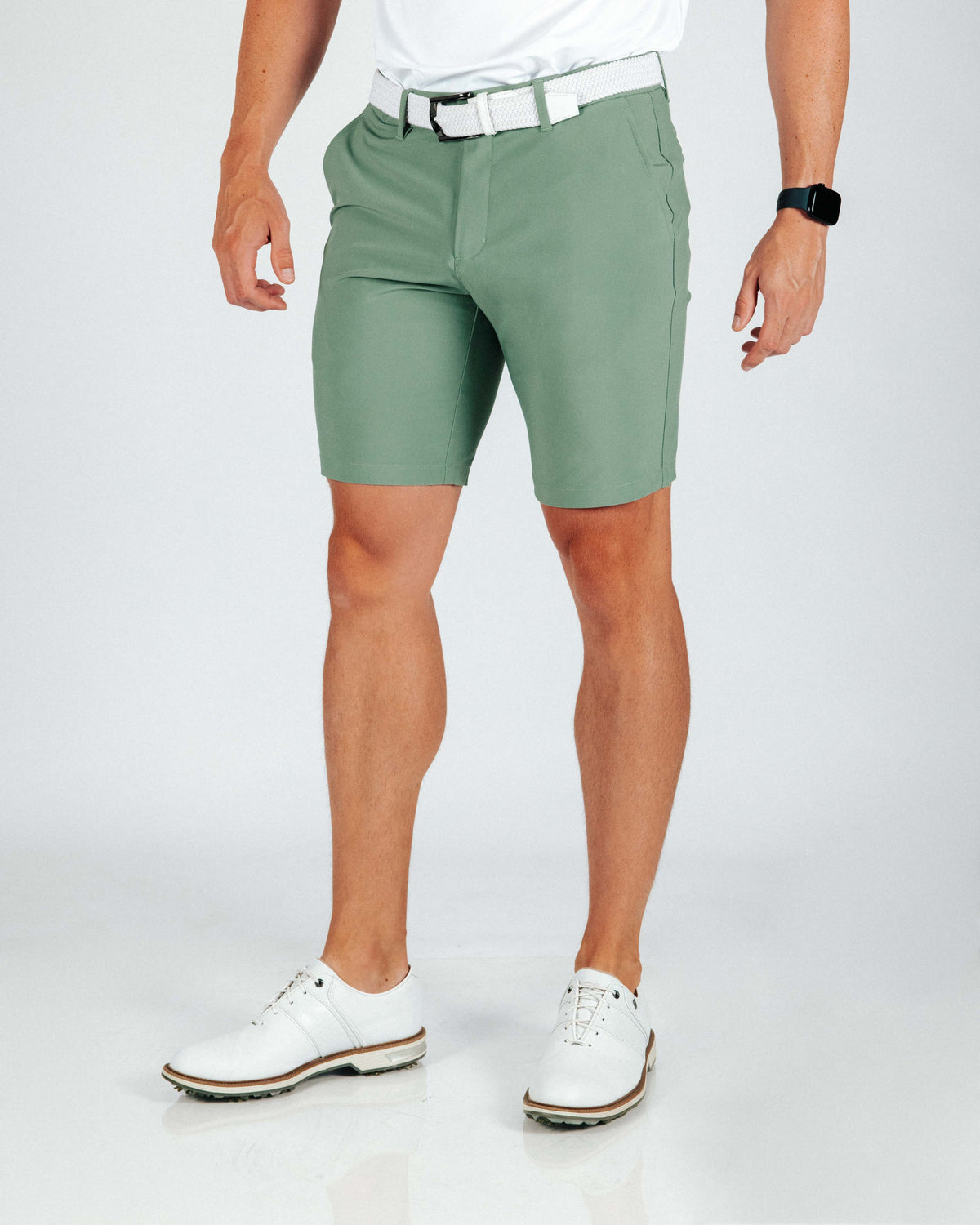 Men's Sage Green Golf Shorts