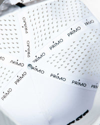 White Serif Two Tone Hat