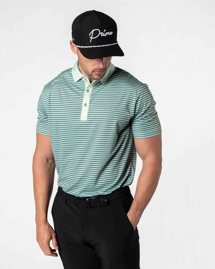 Si Woo Kim x Primo Classic Polo - Striped