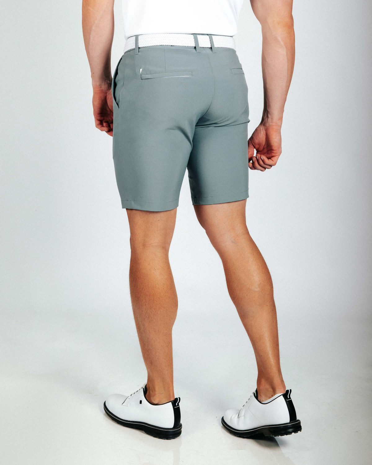 Men's Smoke Green Golf Shorts