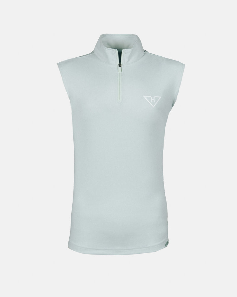 Soft Green HyFlyers Quarter Zip Vest