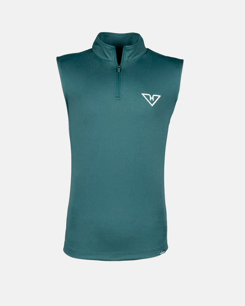 Forest Green HyFlyers Quarter Zip Vest