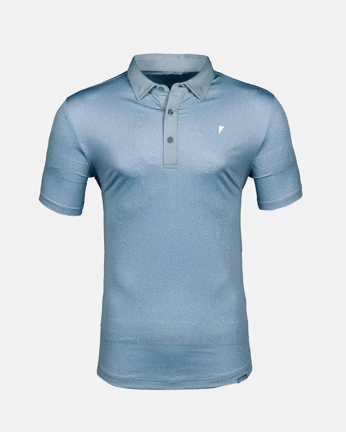 Storm Blue Maze Classic Polo