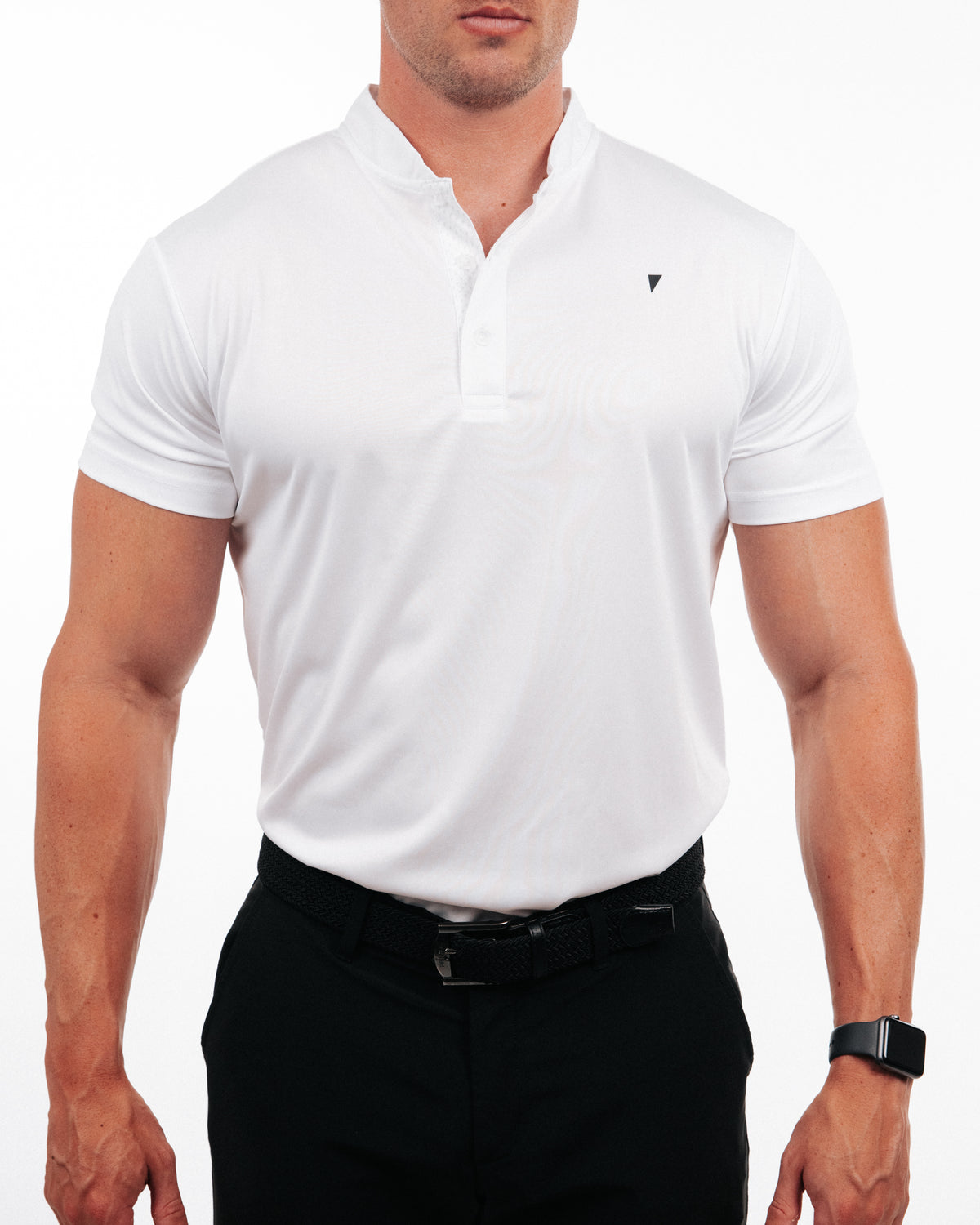 Primo Blade Collar Polo - White