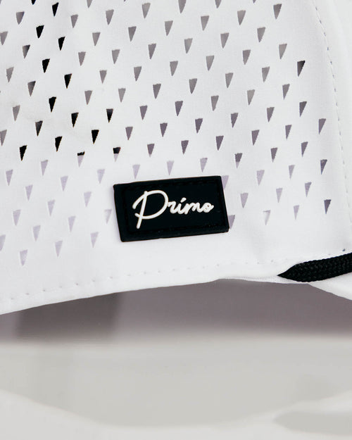 White 3D Cursive Hat