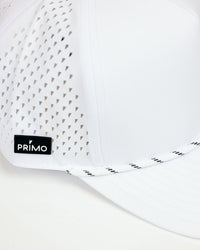 White Blank Hat w/Rope