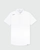 White Cursive Classic Polo