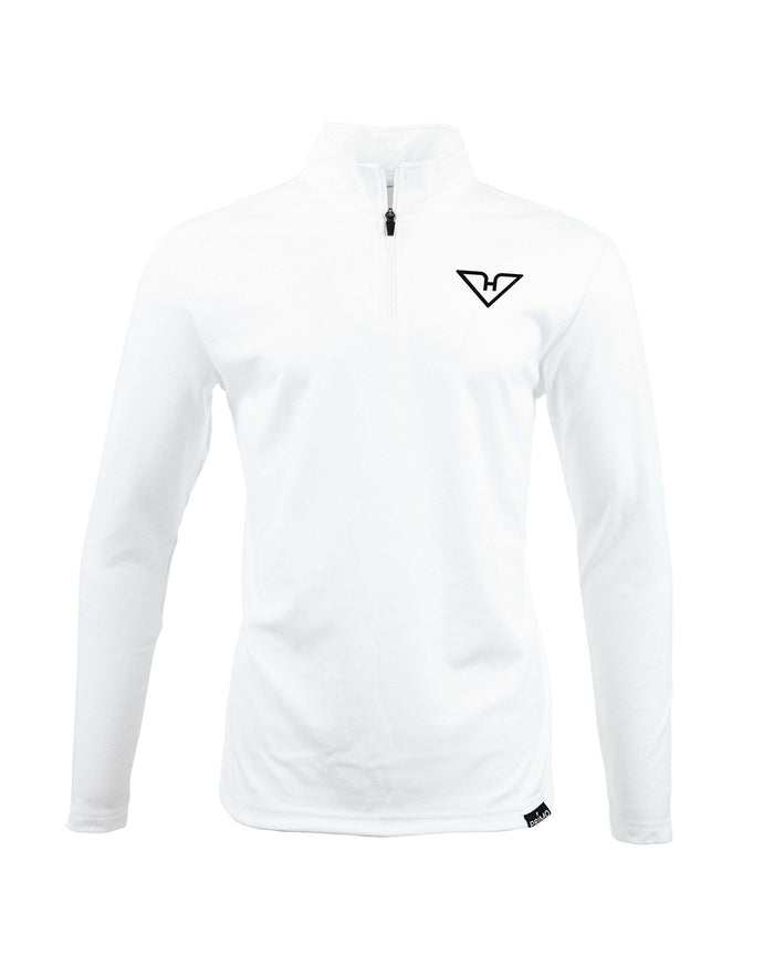 White HyFLyers Quarter Zip