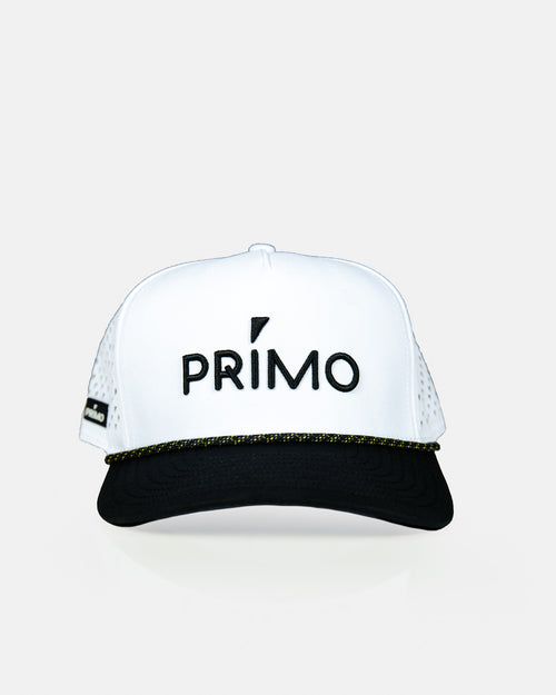 White + Black Classic Primo Hat