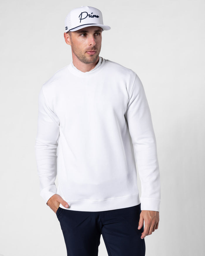 White Cursive CoreSoft Crew