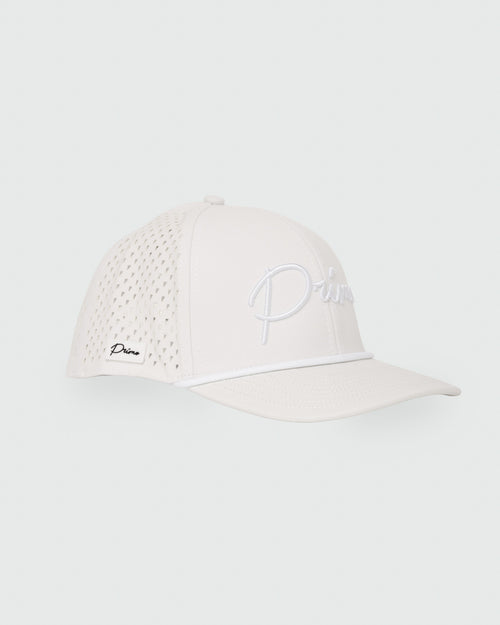 White Quartz 6 Panel Hat