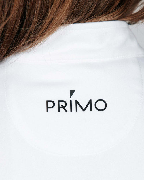 Women's White Quarterzip