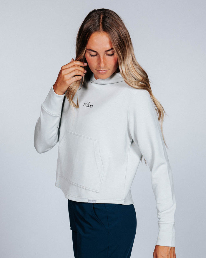 Women's Light Gray CoreSoft Hoodie