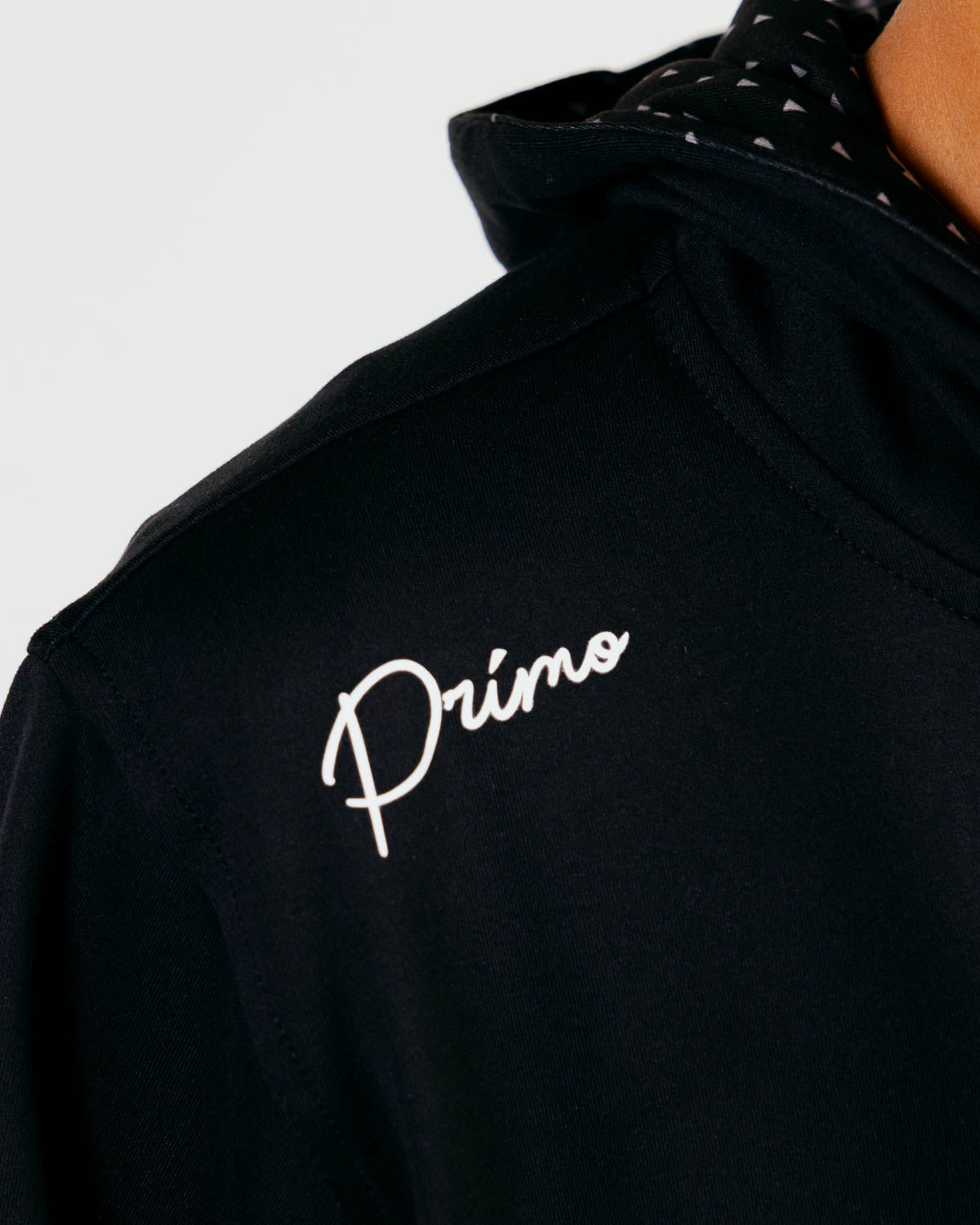 Youth Black Cursive Golf Hoodie