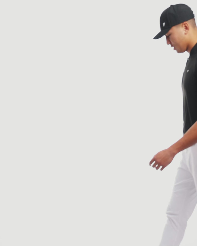 Men's White Golf Jogger